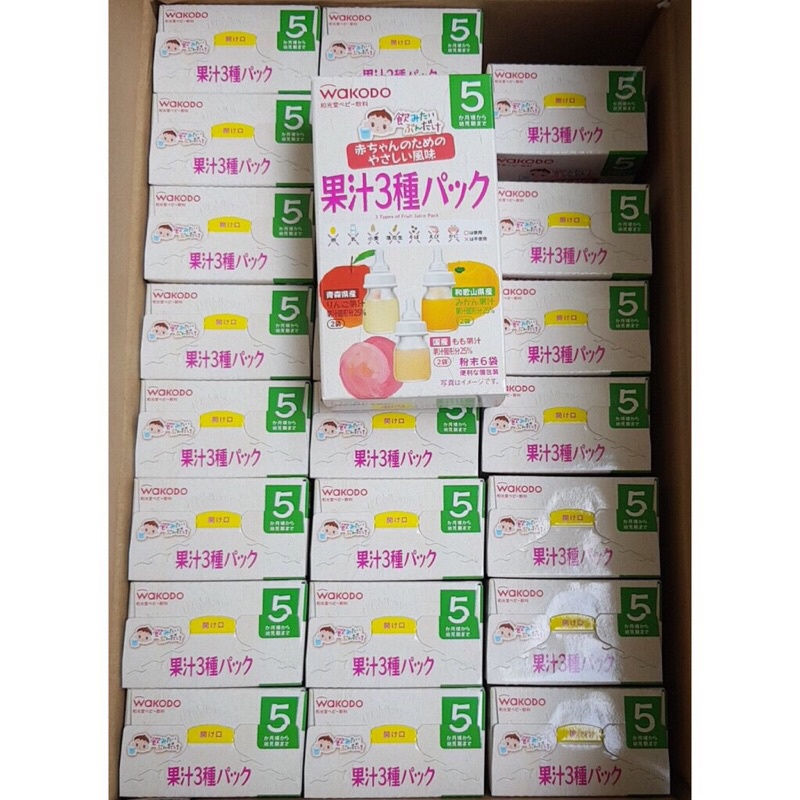 [Bán lẻ] Trà hoa quả Wakodo Nhật Bản cho bé