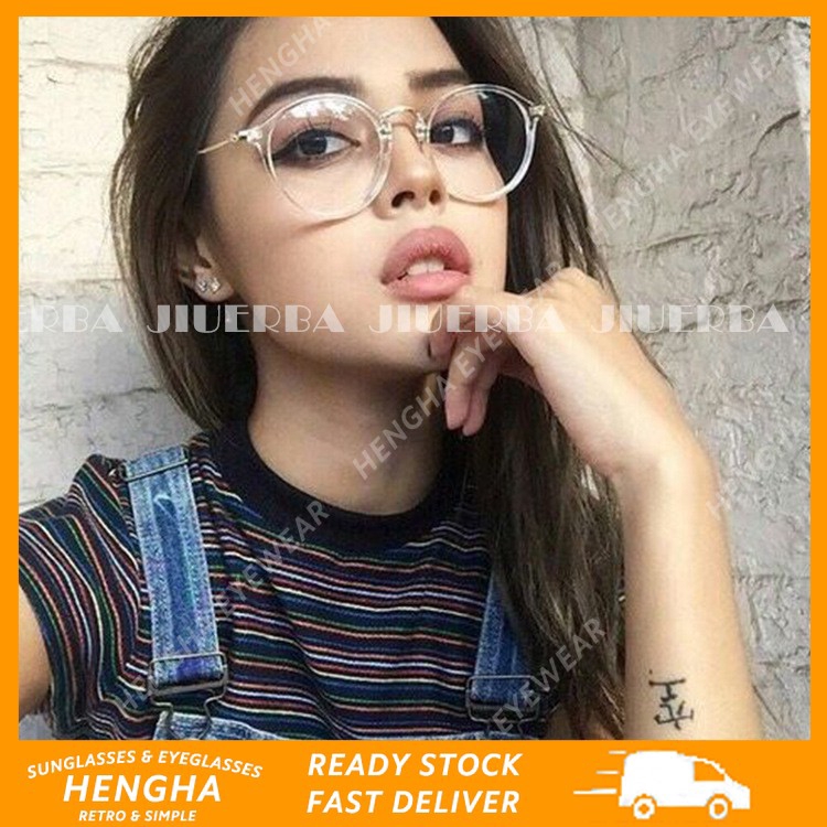 Kính mát gọng tròn phong cách Hàn Quốc