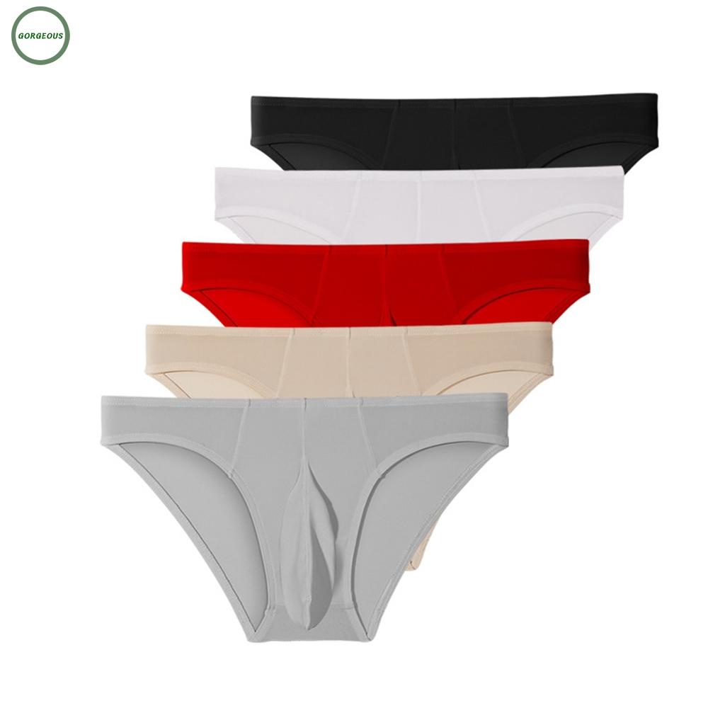 GORGEOUS~Adults Male Men Lingerie Comfy Elephant Nose Ice Silk Panties Sexy Thong