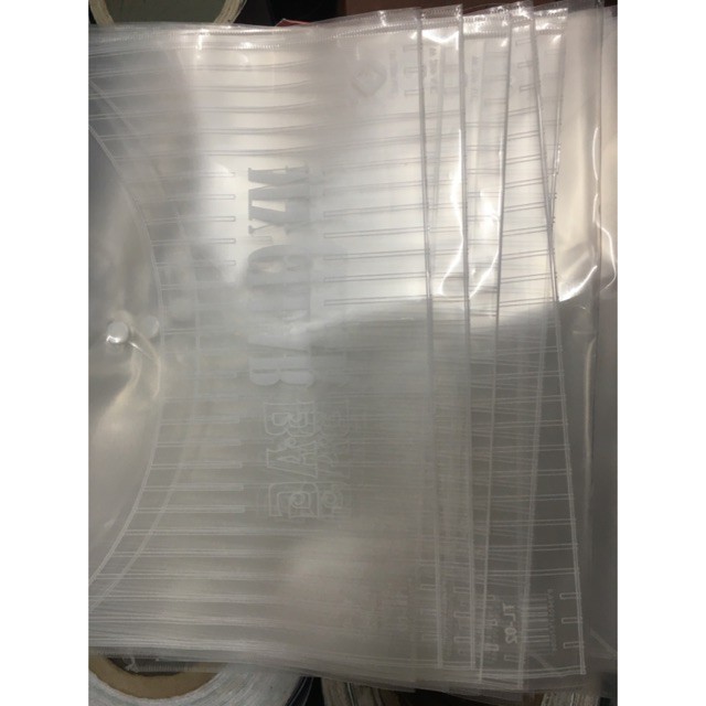[sỉ ib] Combo 130 chiec Túi clear bag