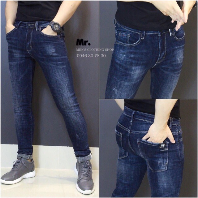 Quần jean nam co dãn NG04 nhiều mẫu thời trang | BigBuy360 - bigbuy360.vn