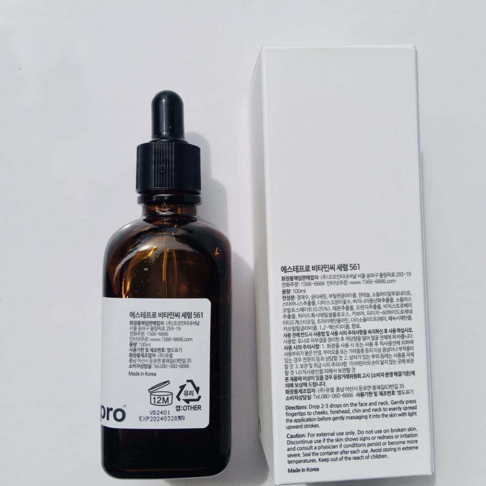 Serum Vitamin C Esthepro 561 Esthemax Serum 100ml Hàn Quốc