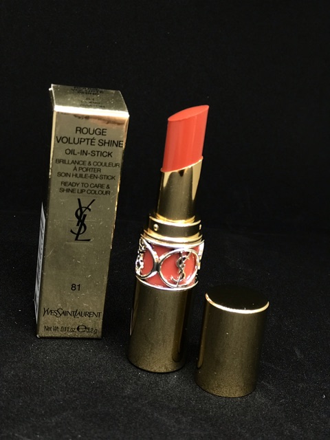 Son Ysl Rouge Volupté Shine 81 | Shopee Việt Nam