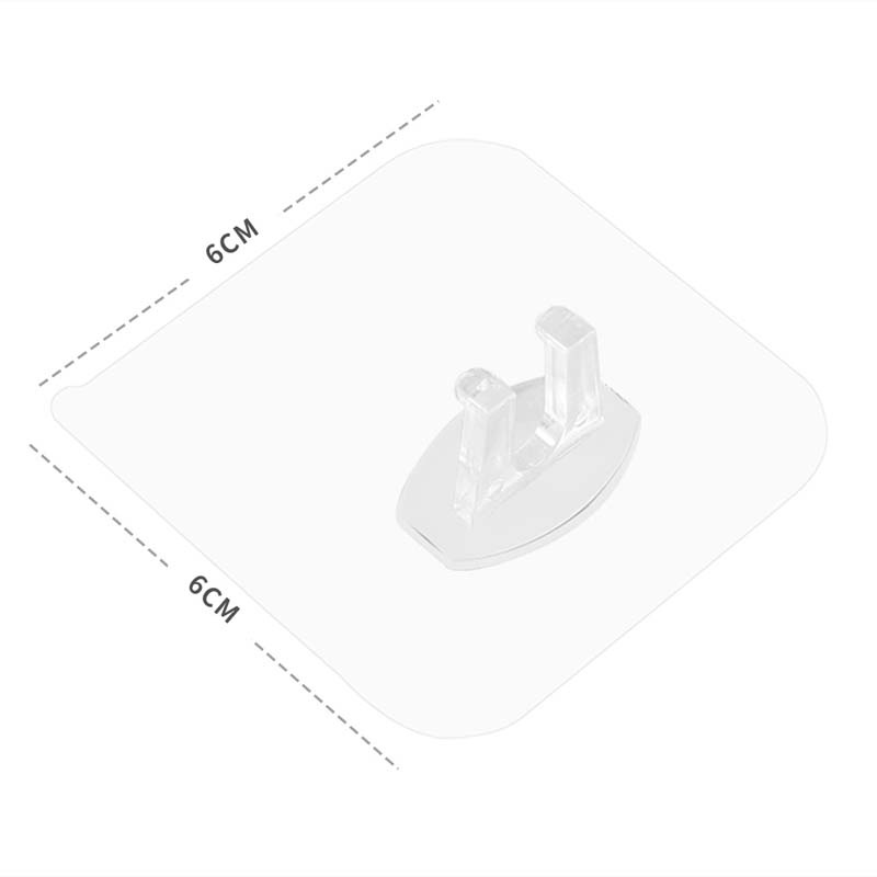 Giá đỡ bàn chải đánh răng dán tường trong suốt tiện dụng
