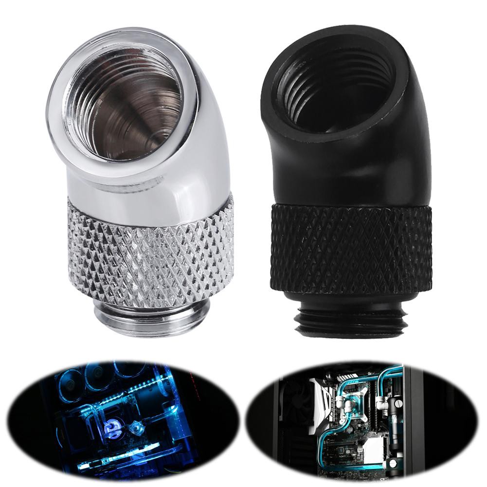 Đầu nối xoay góc khuỷu 45 độ đường ren G1 / 4 chuyên dụng