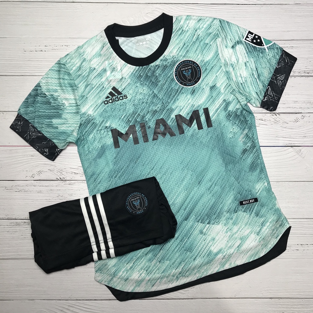 Áo đá banh/Quần áo bóng đá CLB Miami-Bản chuẩn thi đấu-Vải Gai Thái Cao Cấp