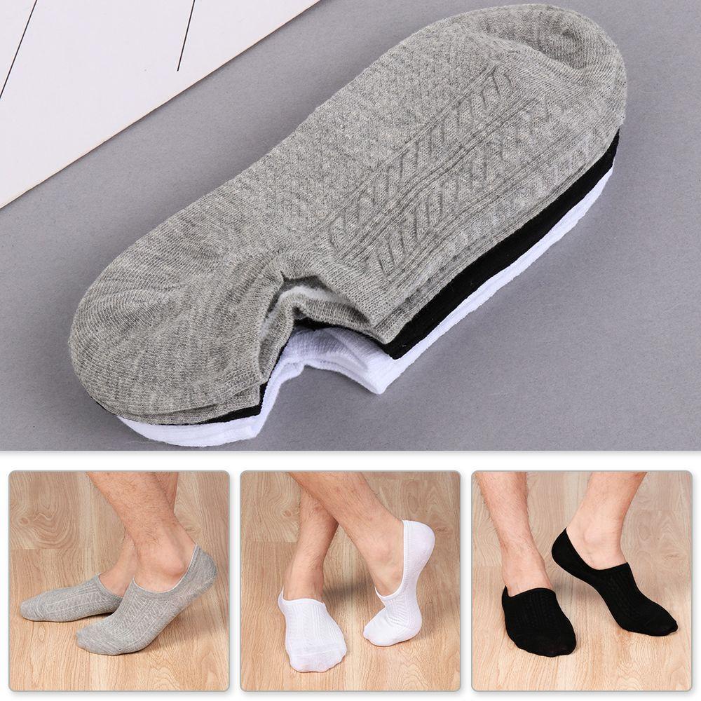 YVE Set 1 / 3 Đôi Tất Cotton Mang Tàng Hình Mát Xa