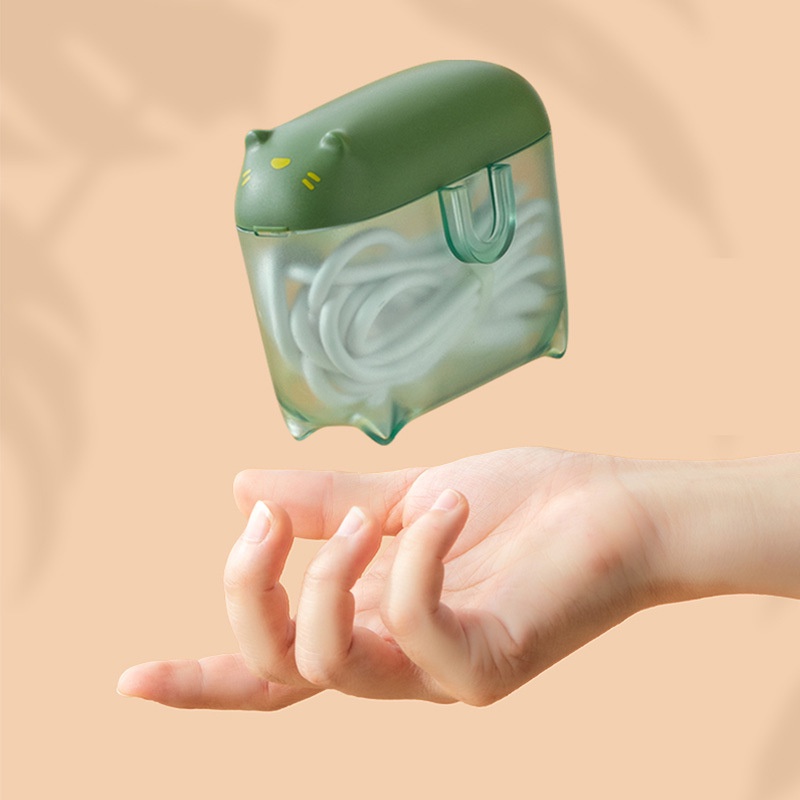 Hộp Đựng Dây Cáp Sạc / Thẻ Nguồn Để Bàn Tiện Dụng