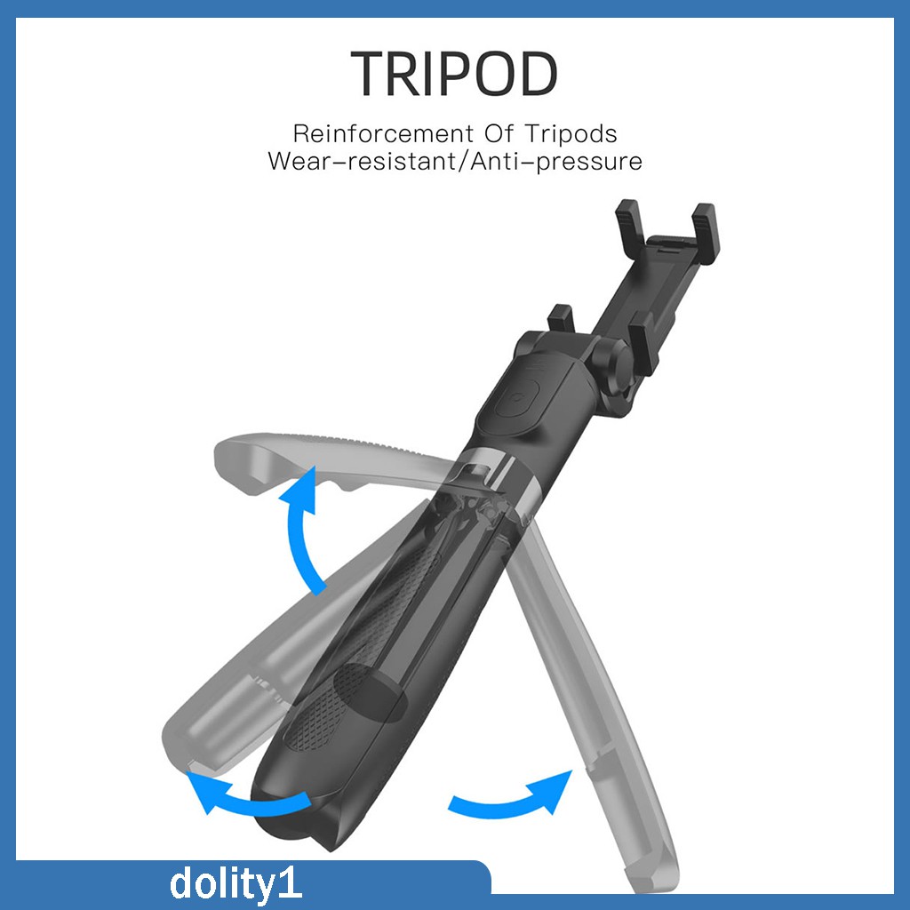 Chân Tripod Nhôm Siêu Nhẹ Điều Khiển Từ Xa Cho Điện Thoại 1 Chân