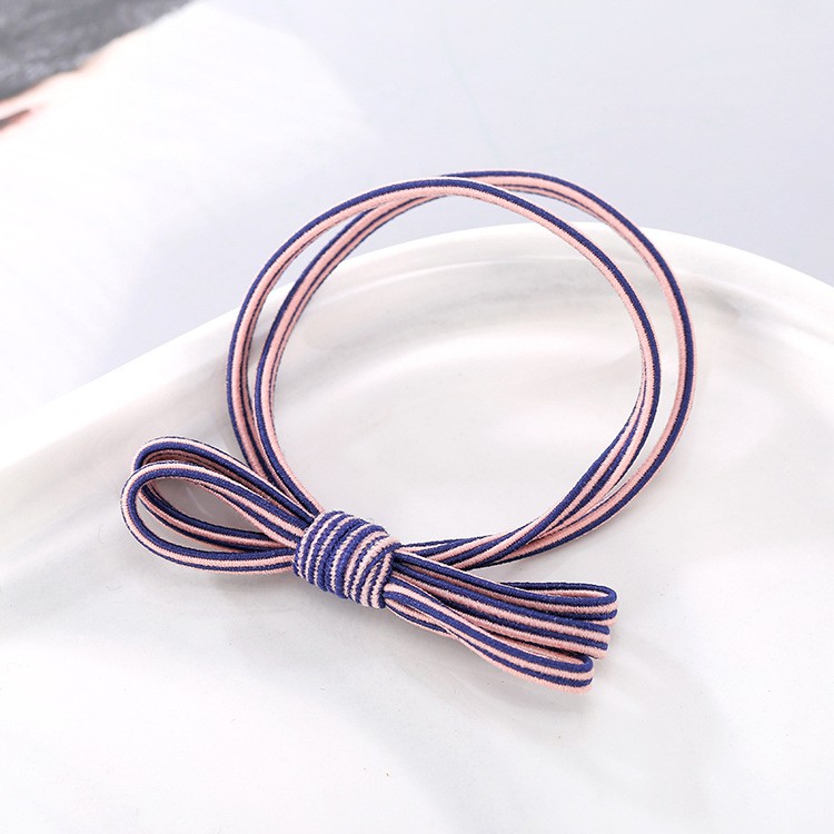 sET 5 DÂY BUỘC TÓC, THUN CỘT TÓC NƠ SỌC DÀI