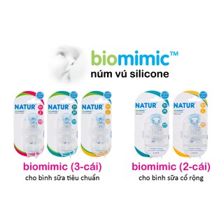 Núm ty Natur biomimic chính hãng