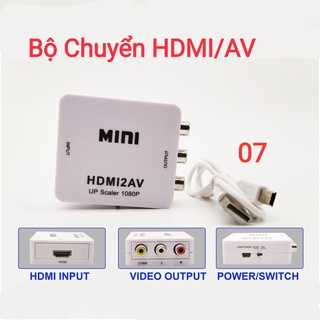 Bộ chuyển đổi hdmi sang av - adapter hdmi sang av