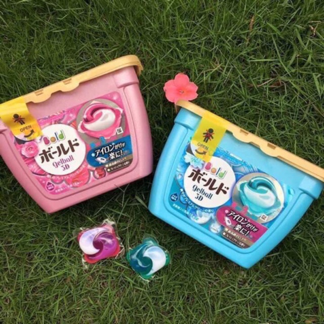 VIÊN GIẶT XẢ GEL BALL 3D DIỆT KHUẨN - NHẬT BẢN.