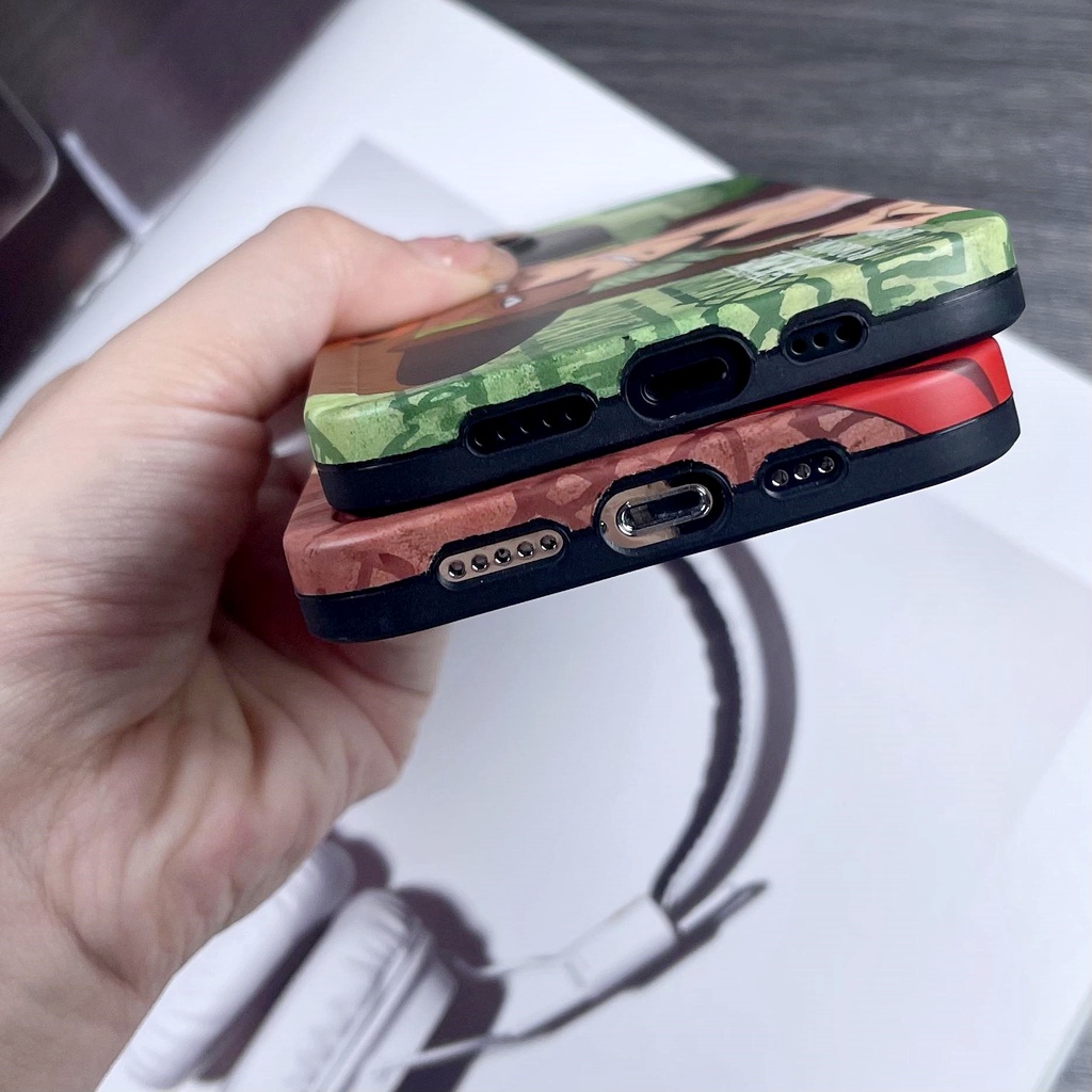 Ốp Điện Thoại Họa Tiết One Piece Cho iPhone13Pro iP12Pro iPhoneXR iPhone11 Phone 12Promax 13Promax 11 12 13