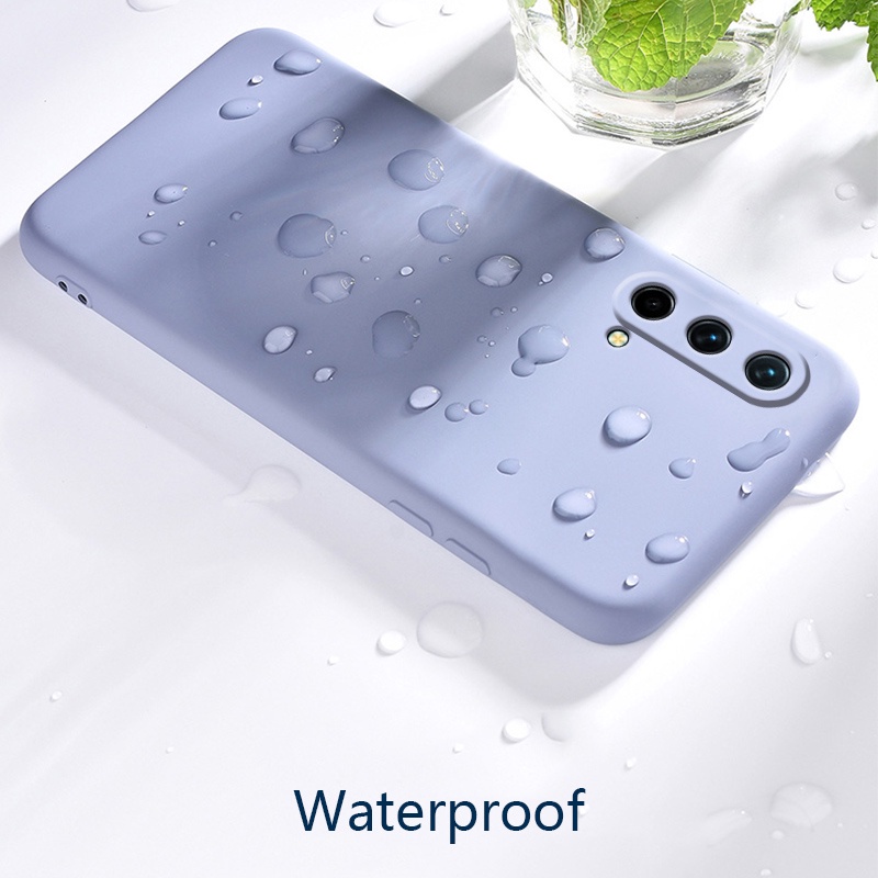 Ốp điện thoại silicon mềm màu trơn chống rơi bảo vệ toàn diện cho Oneplus Nord CE 5G