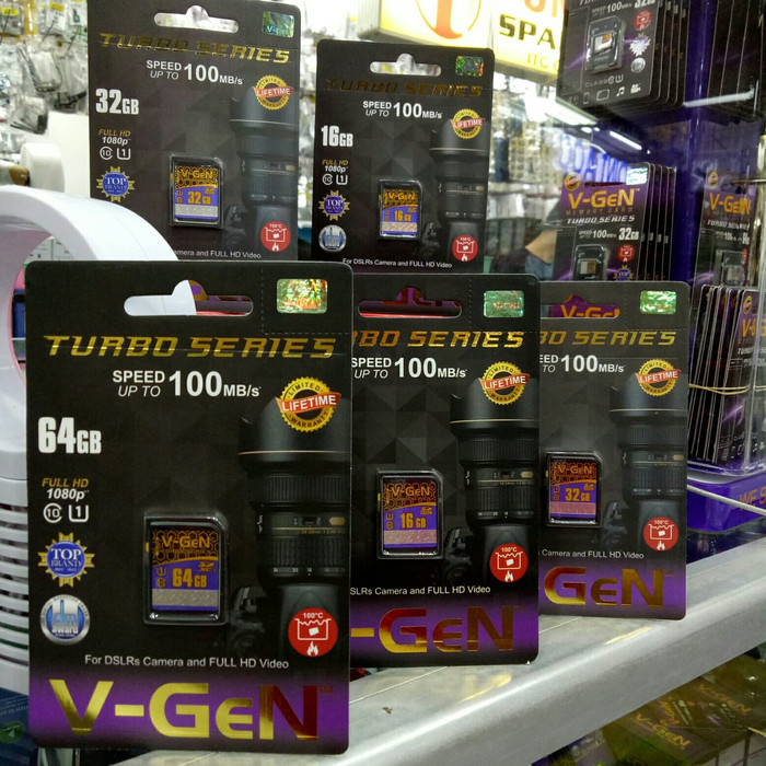 Thẻ Nhớ Sd Sdxc Vgen 64gb Class 10