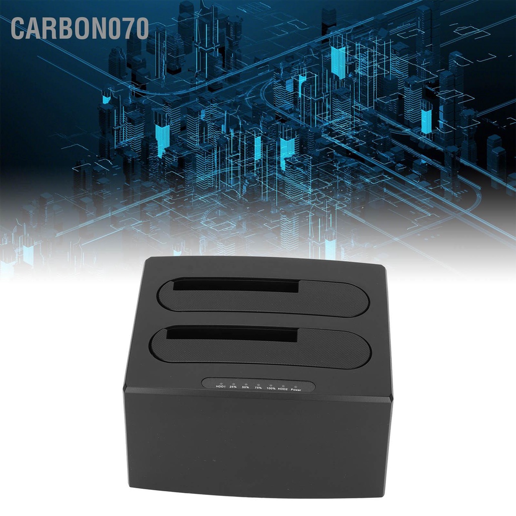 [Hàng HOT] Đầu Đọc Ổ Cứng USB 3.0 Sang SATA I II III HDD SSD 2.5in 3.5in HDD SSD【Carbon070】