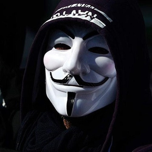Mặt nạ hacker Anonymous mặt nạ hóa trang thằng hề vàng và trắng LANLAN KIDS