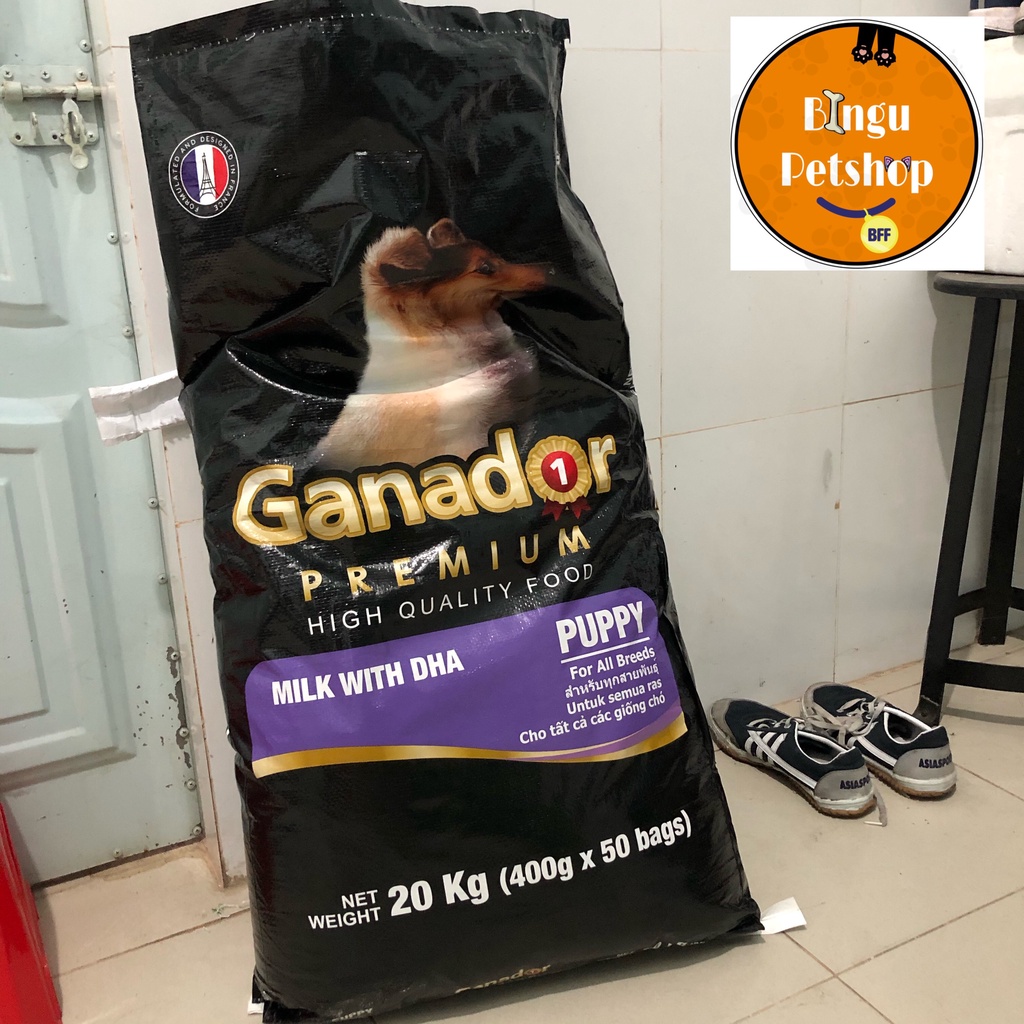 [BAO 20KG] Thức Ăn Hạt Khô Ganador Cho Chó Con, Chó Lớn | Bingu Petshop