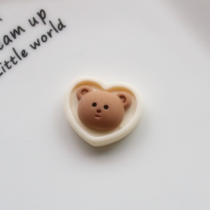 Set 10 Phụ Kiện Trang Trí Ốp Điện Thoại Hình Động Vật Dễ Thương