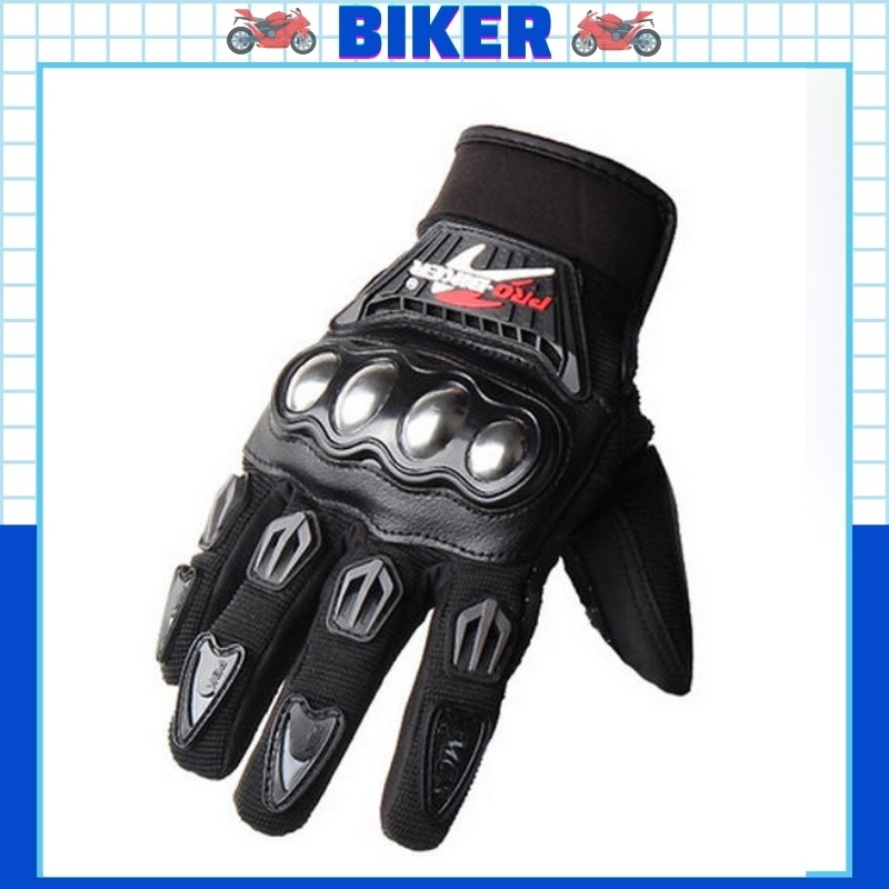 Găng tay Probiker dài ngón gù inox