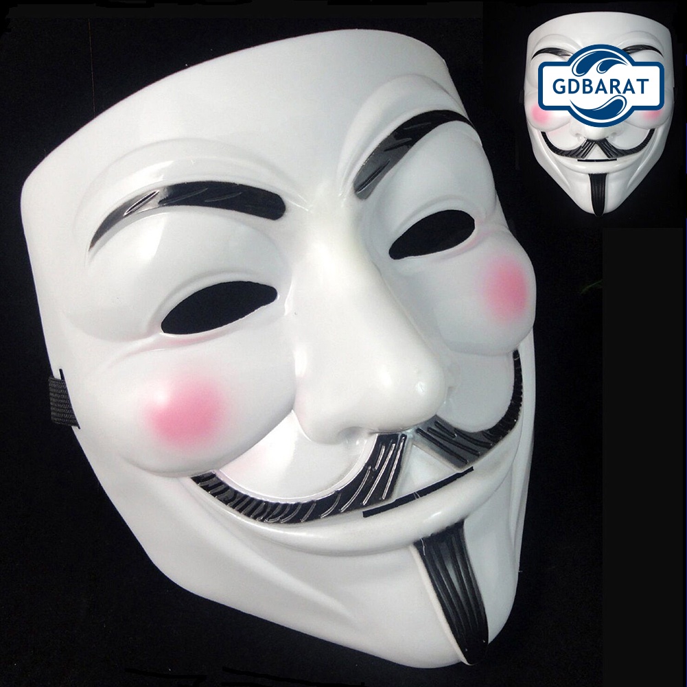 Mặt Nạ Hóa Trang Nhân Vật Anonymous Hacker V for Vendetta Master