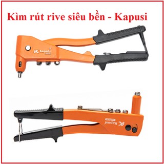 Kiềm rút rive Kapusi Nhật bản siêu bền hàng chuẩn, Kìm tán đinh rút