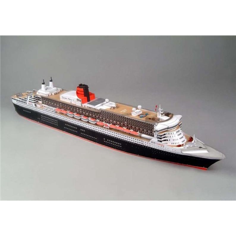 Bộ kit mô hình giấy 3D tàu Queen Mary 2