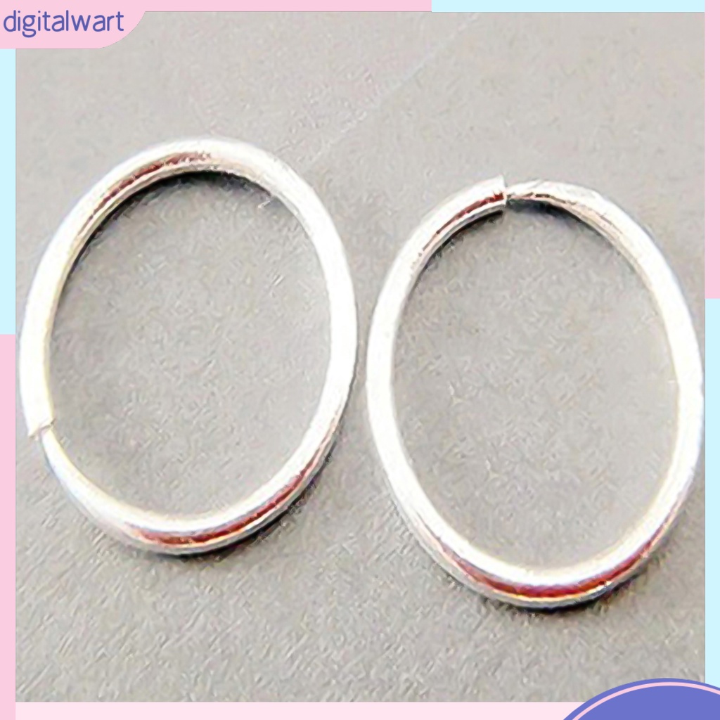 Dg✌❤ Bông Tai Tròn Nhỏ Bằng Hợp Kim Lấp Lánh Cho Nữ