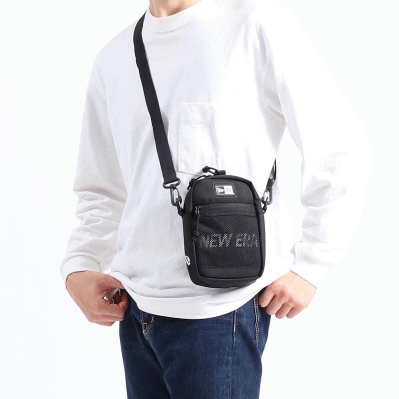 [CHÍNH HÃNG] TÚI ĐEO CHÉO NEW ERA - SHOULDER POUCH BAG - UNISEX NAM NỮ - HÀNG CÓ SẴN - TÚI POLYESTER DÀY DẶN