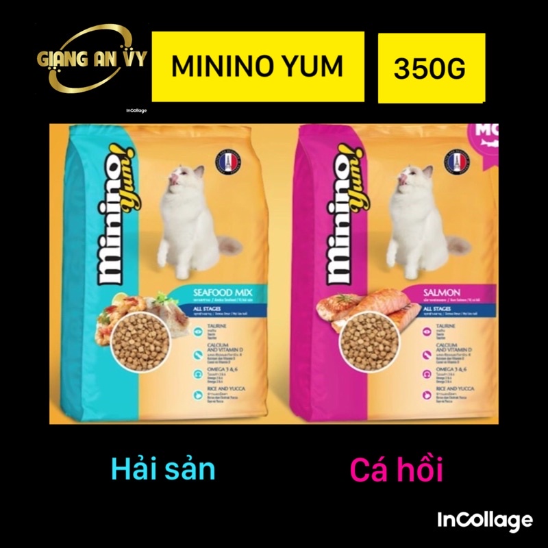 350g Thức ăn mèo MININO YUM