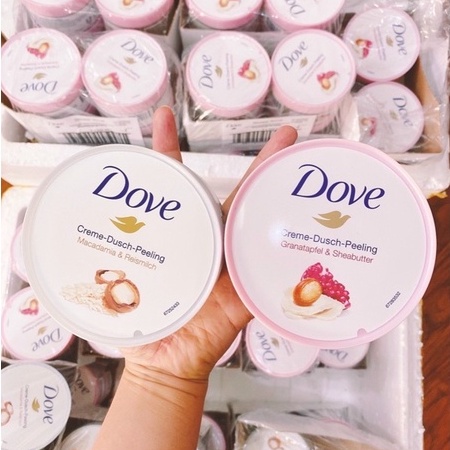 Tẩy da chết cơ thể Dove Exfoliating Body Polish Đức 225ml