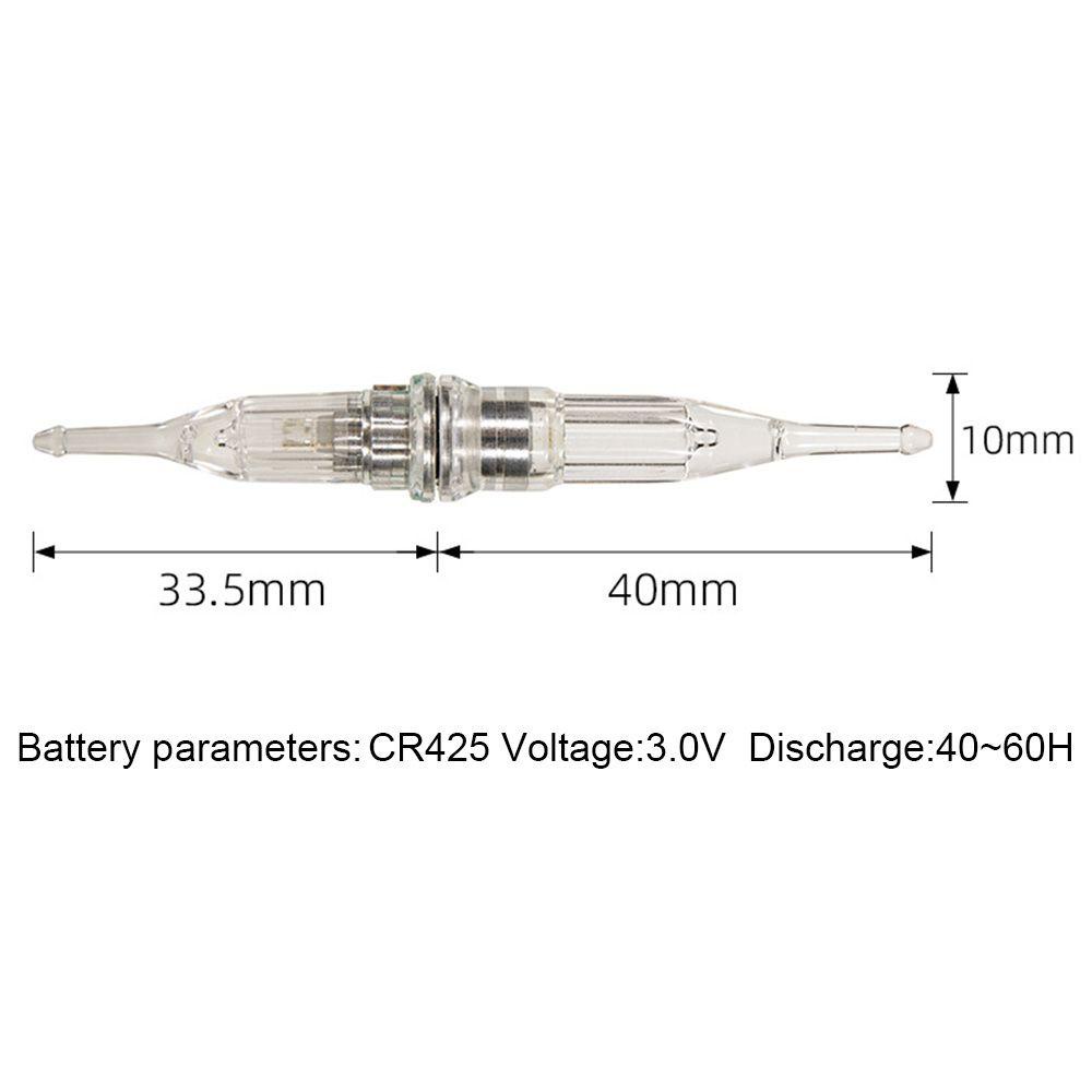 JONYE Set 2 Mồi Giả Nhử Cá Hình Con Mực Có Gắn Đèn LED