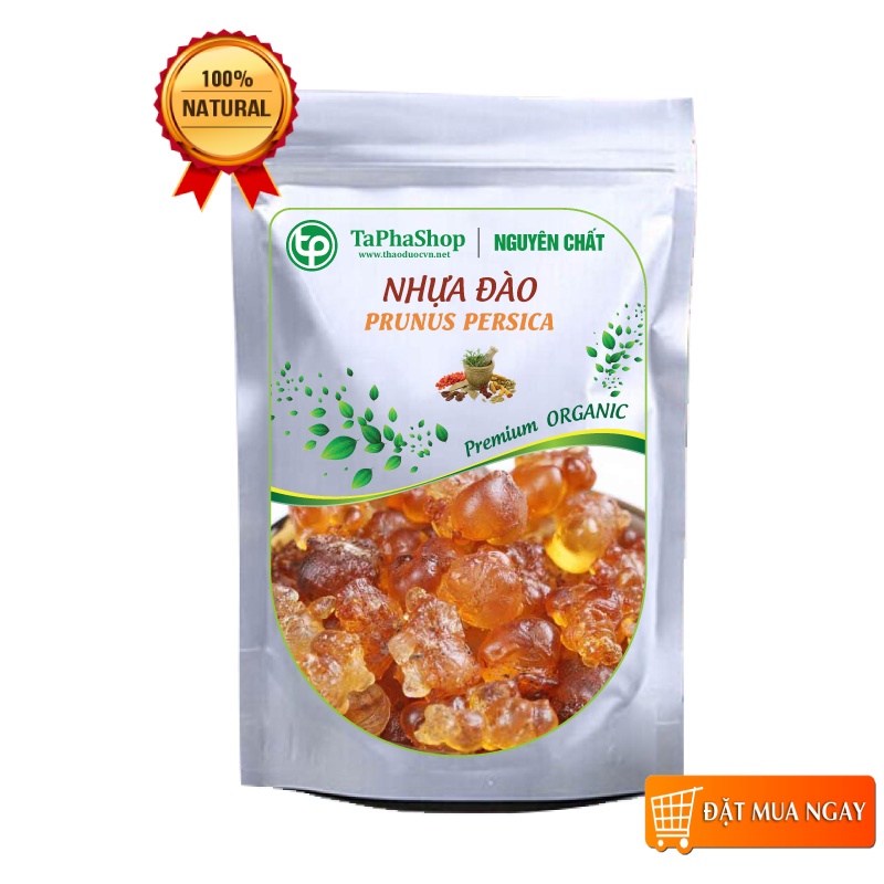 - Nhựa đào khô , Mủ đào khô - Nấu chè dưỡng nhan, Giảm cân an toàn, Đẹp da