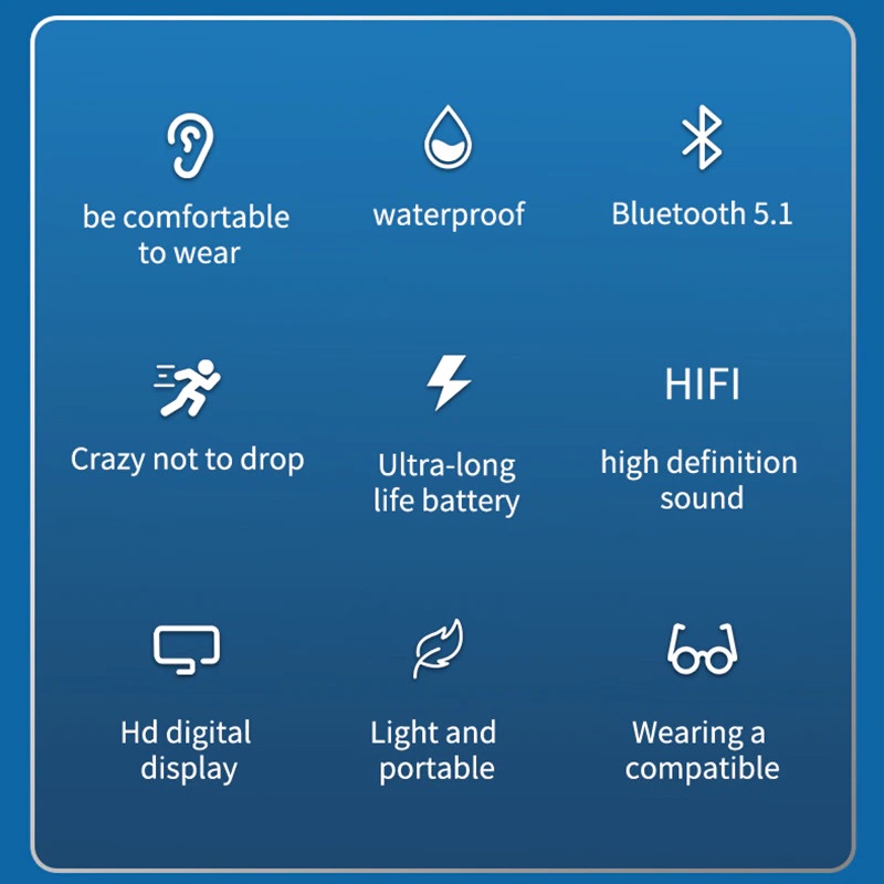Tai Nghe Bluetooth TG02 Không Dây True Wireless Nhét Tai Cảm Ứng Kiêm Sạc Pin Dự Phòng âm thanh mạnh mẽ