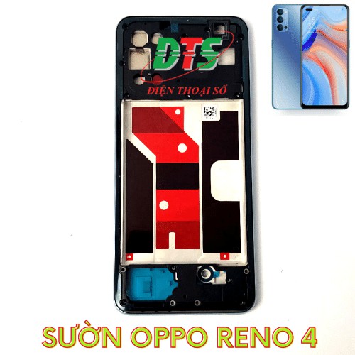 Vỏ oppo Reno 4 màu Xanh và Đen