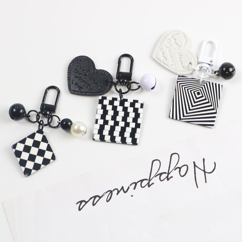 Móc Chìa Khóa Bằng Da Thiết Kế Sáng Tạo Cho Túi Xách