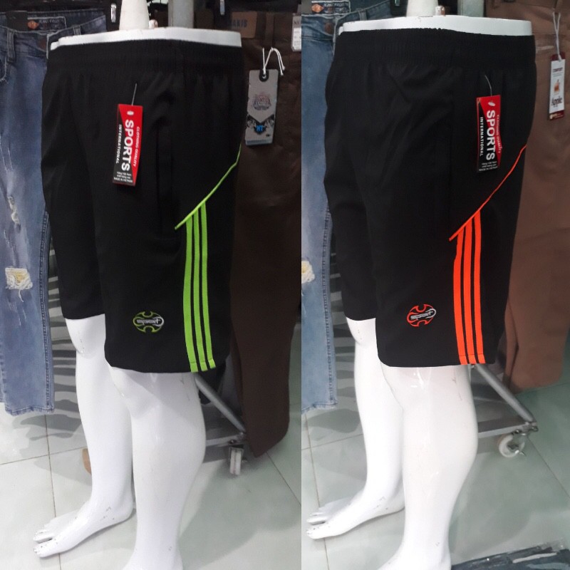 QUẦN ĐÙI THỂ THAO CO GIÃN VẢI PHI