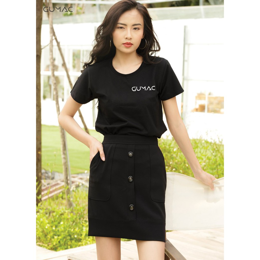Áo thun in chữ Gumac GUMAC AT08949