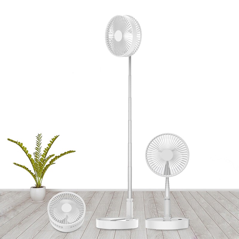 Quạt mini tích điện để bàn gấp gọn tiện dụng 3 cấp độ thời gian sử dụng tới 6 tiếng | BigBuy360 - bigbuy360.vn