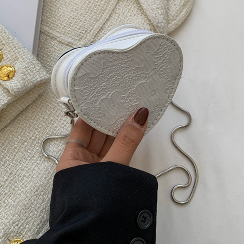 Túi Đeo Chéo Đựng Điện Thoại Hình Trái Tim