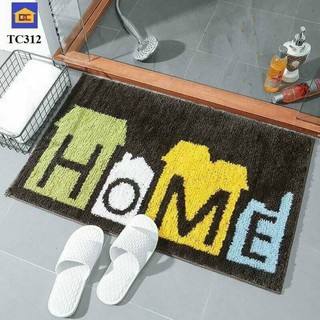 Thảm Lau Chân Lông Cừu Mềm Mịn Siêu Thấm Nước Kích Thước 40 x60 cm