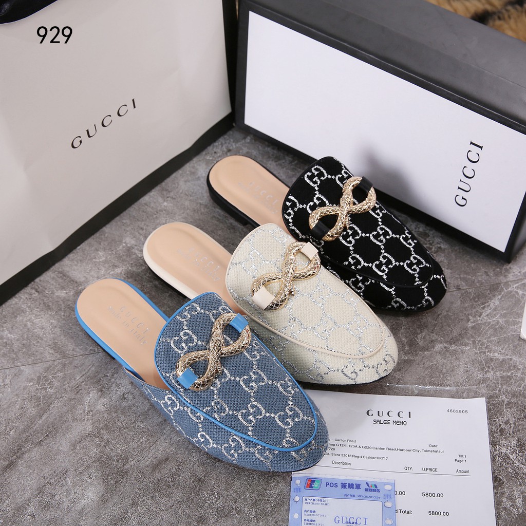 Giày Sandal Gucci 929 X Thời Trang Trẻ Trung