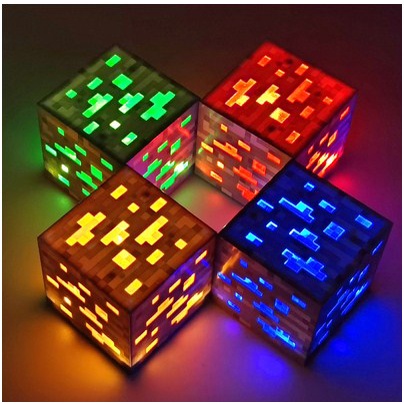 Đồ chơi Đèn đuốc phát sáng minecraft chính hãng