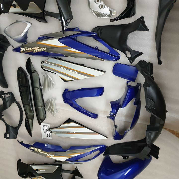 Bộ dàn áo xe FUTURE NEO nhựa ABS màu Xanh Tím Than - -SPG-DGFuNeo