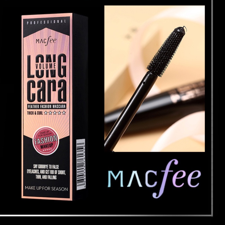 Mascara làm cong mi không lem khồn trôi Long Cara 10ml