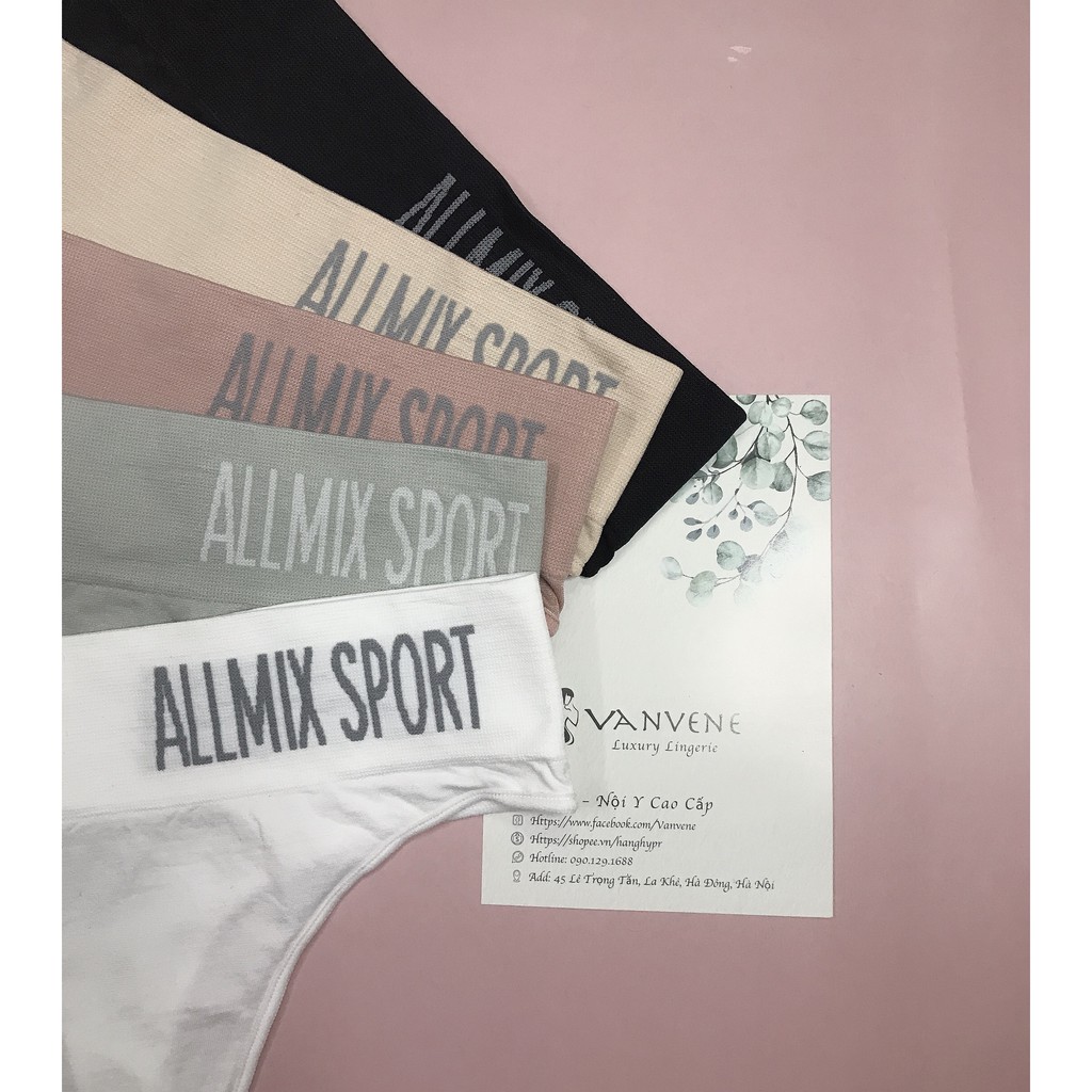 Quần Lọt Khe Cotton Cao Cấp ALLMIX SPORT Cạp To Dáng Thể Thao P228 | BigBuy360 - bigbuy360.vn