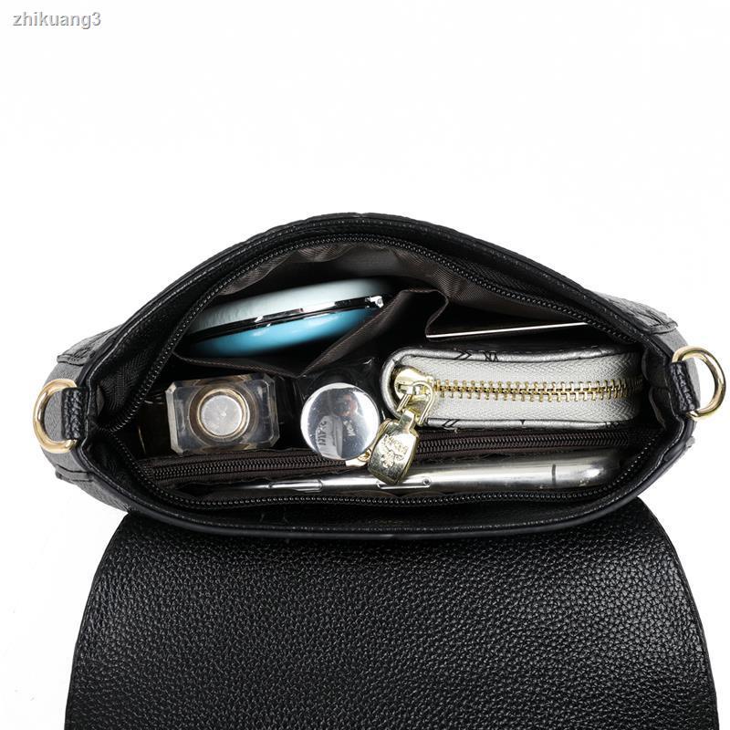 Túi đeo vai bên vai bé gái Boutique Đeo chéo Kangaroo Túi xách nữ 2021 Thời trang cao cấp dập nổi tất cả các trận đấu Da bò họa tiết da thật Túi đeo chéo mẹ