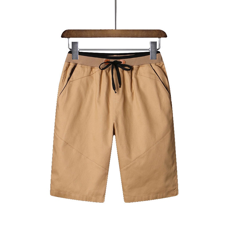 Quần short cotton ống rộng thời trang đi biển cho nam