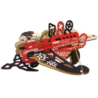 Đồ chơi lắp ráp gỗ 3d mô hình máy phun lửa blaze laser TB-LC001